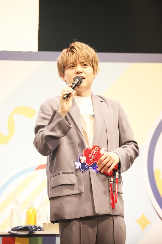 内田雄馬「Beside YU "1st" Fanclub Event ～Nice to meet YU～」の様子。（Photo by MASA）