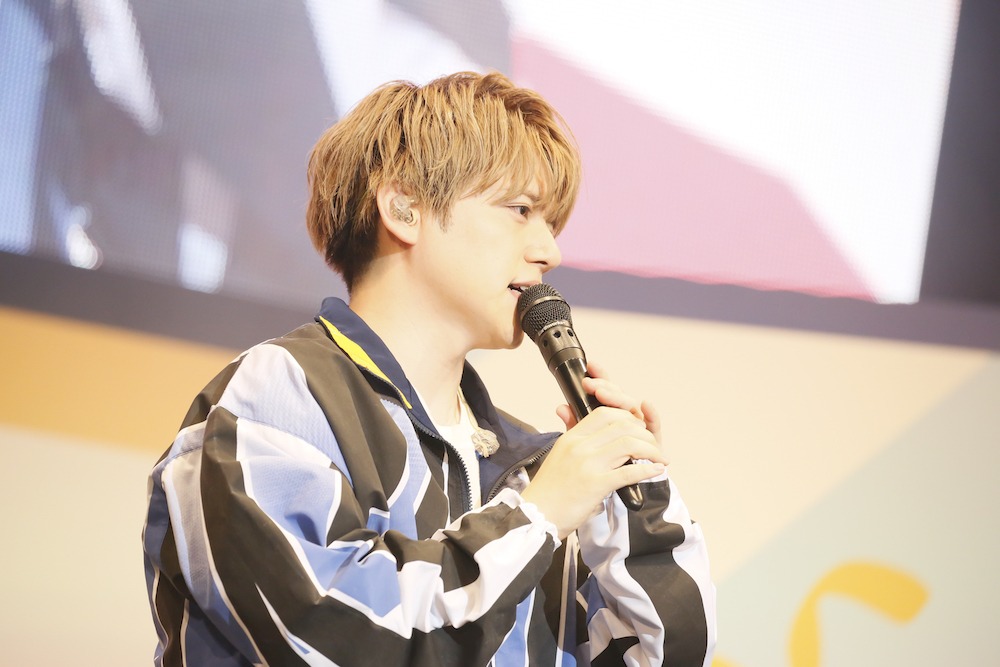 内田雄馬「Beside YU "1st" Fanclub Event ～Nice to meet YU～」の様子。（Photo by MASA）