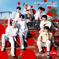 ENHYPEN「A Kind Of Magic - Coke Studio Session」配信ジャケット