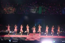 「Juice=Juice CONCERT TOUR ～terzo～ FINAL 稲場愛香卒業スペシャル」の様子。