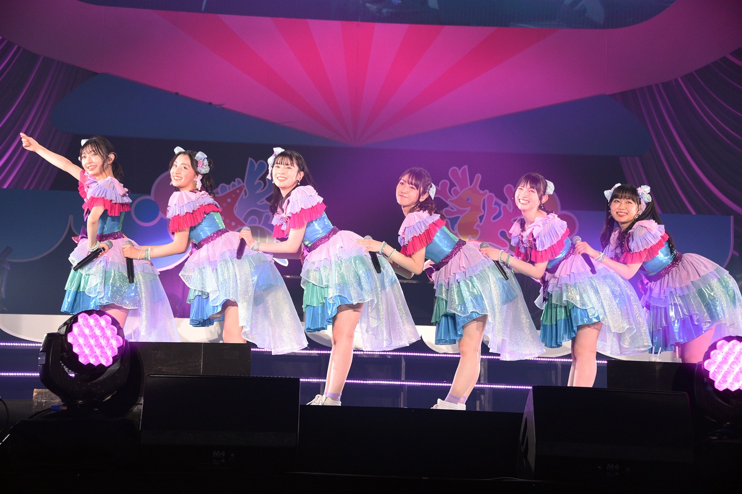 超ときめき♡宣伝部「ときめき♡夏の晴れ舞台2022」の様子。