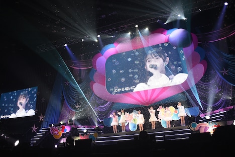 超ときめき♡宣伝部「ときめき♡夏の晴れ舞台2022」の様子。