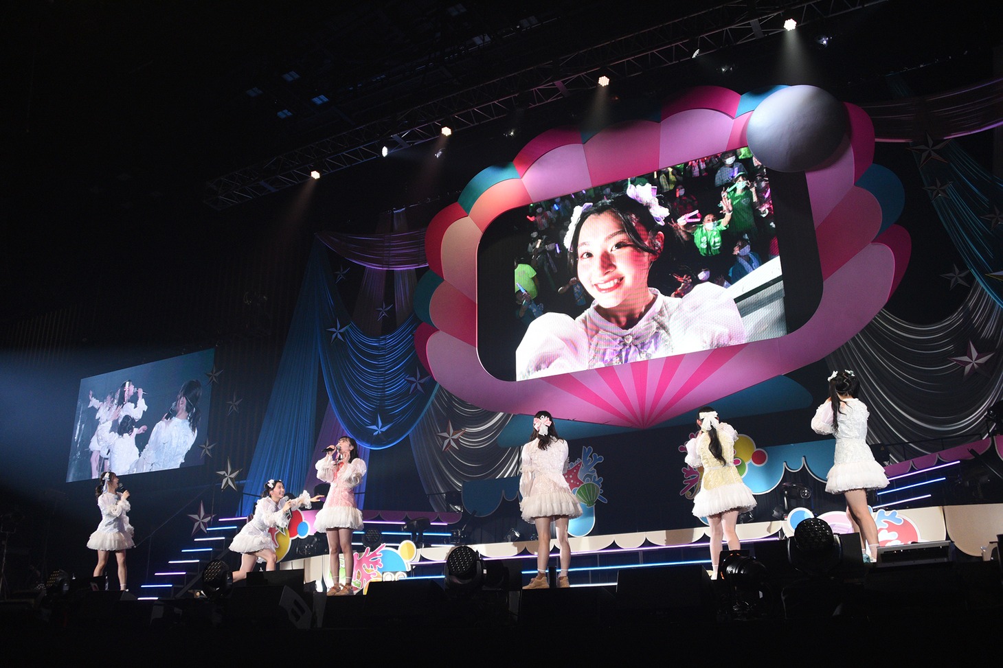 超ときめき♡宣伝部「ときめき♡夏の晴れ舞台2022」の様子。