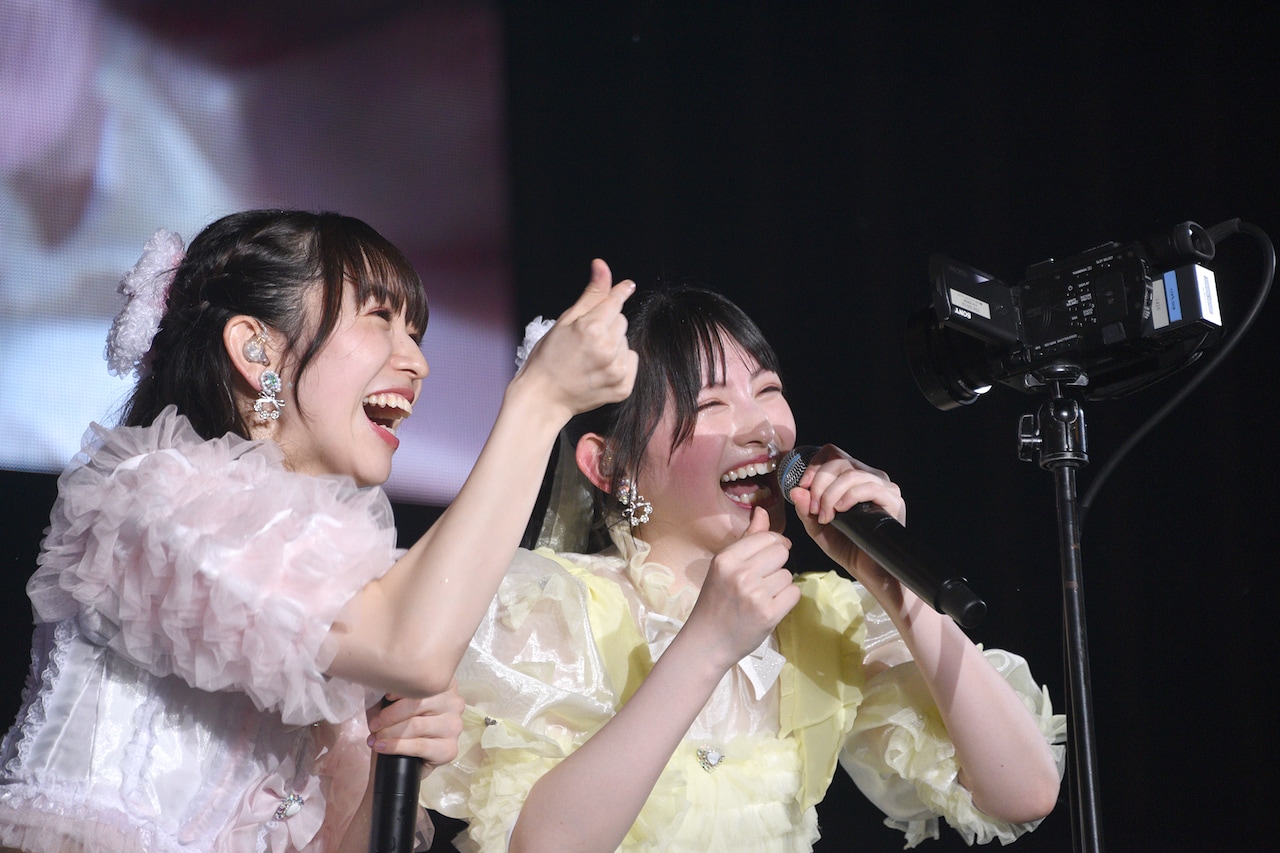 左から小泉遥香、菅田愛貴。 - 超ときめき♡宣伝部が過去最大