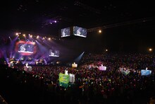 超ときめき♡宣伝部「ときめき♡夏の晴れ舞台2022」の様子。