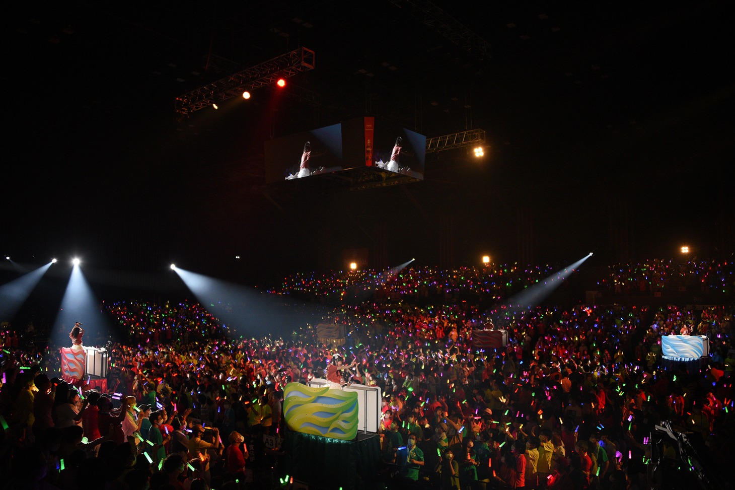 超ときめき♡宣伝部「ときめき♡夏の晴れ舞台2022」の様子。