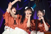 左から小泉遥香、吉川ひより、菅田愛貴。