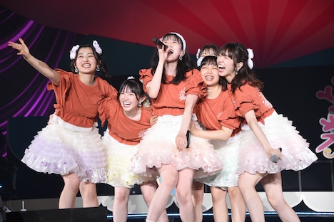 超ときめき♡宣伝部「ときめき♡夏の晴れ舞台2022」の様子。