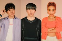 左から前原滉、坂東龍汰、青山テルマ。(c)TBS