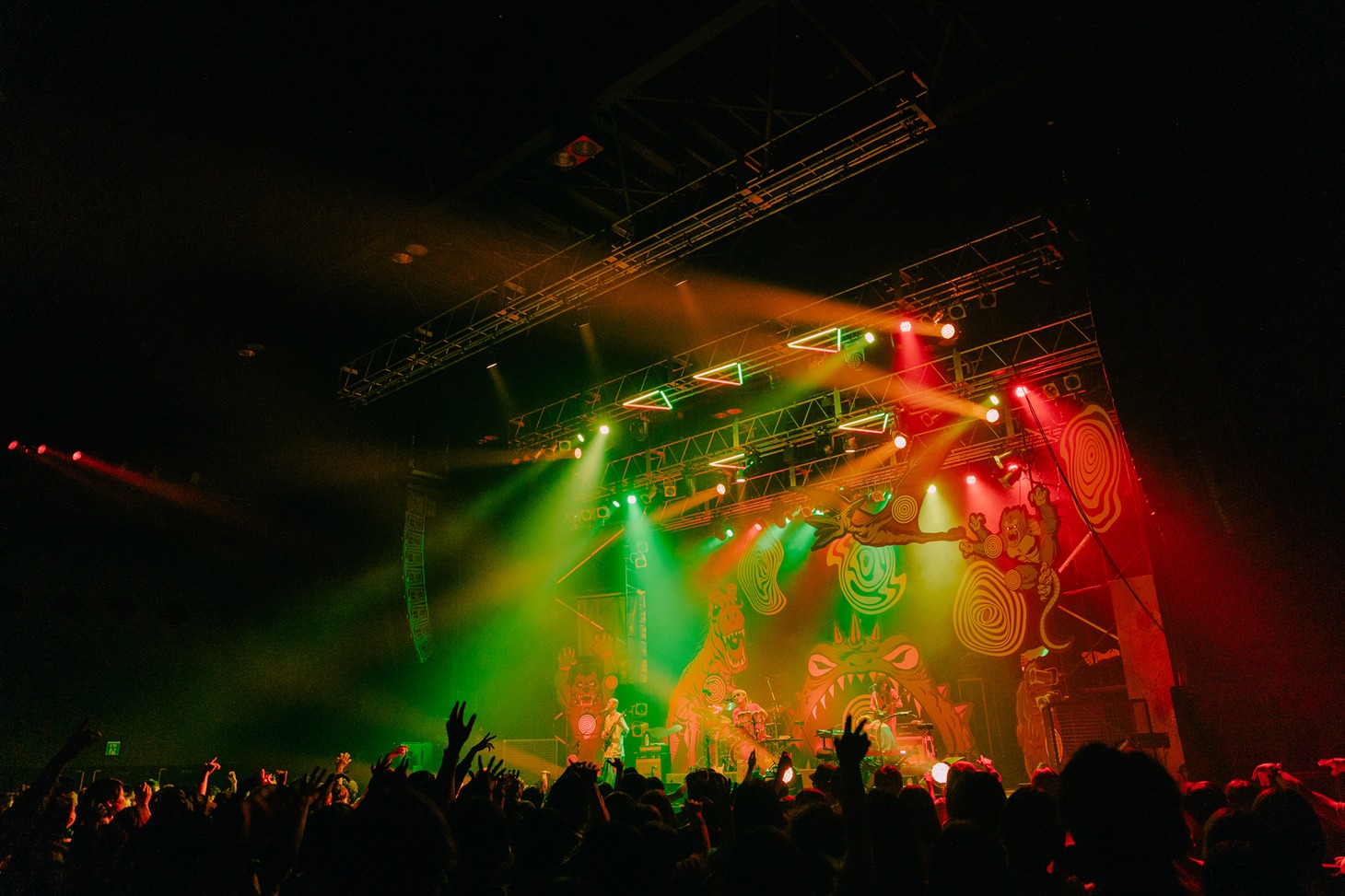 「Kroi Live Tour 2022 "Survive"」東京公演の様子。（Photo by Leo Youlagi）