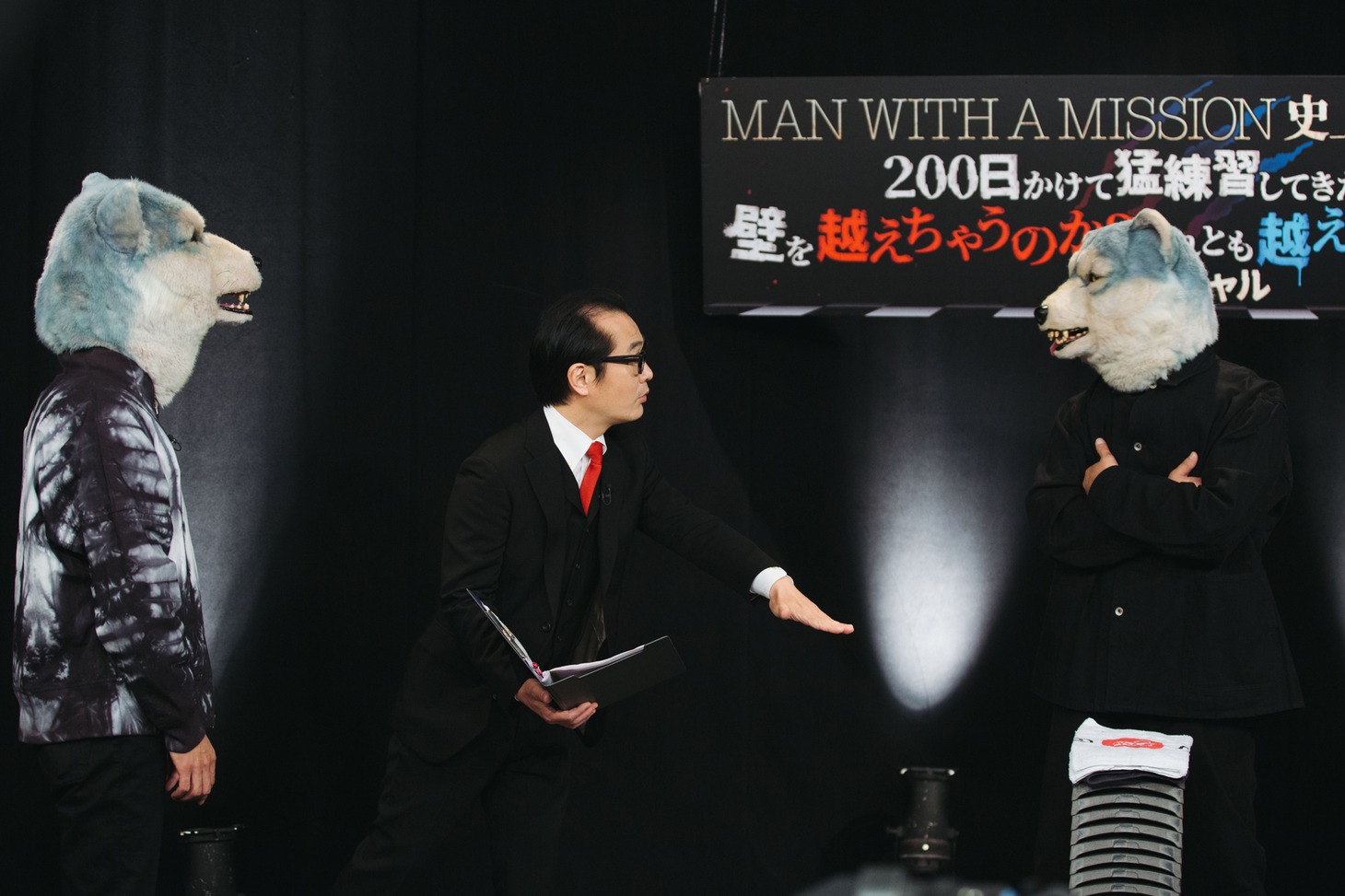 左からJean-Ken Johnny、茂木淳一、Tokyo Tanaka。（Photo by pon）