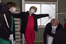 左からタクヤ、ユーキ、タカシ。