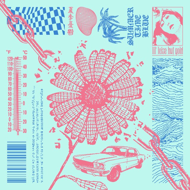 Lil' Leise But Gold「Summertime Blue」配信ジャケット