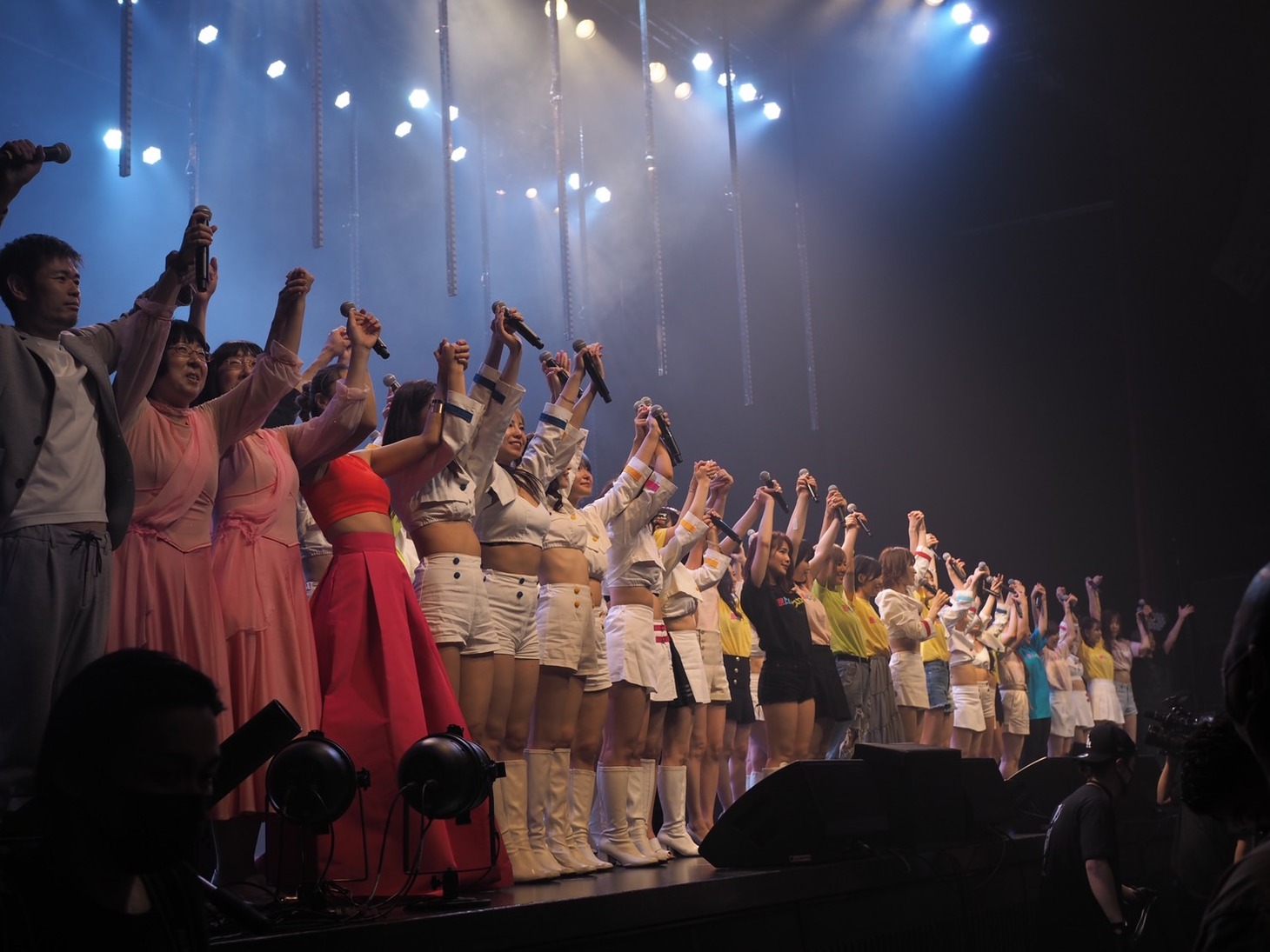 「恵比寿マスカッツ10周年記念ライブ～オールスター大感謝祭～」の様子。