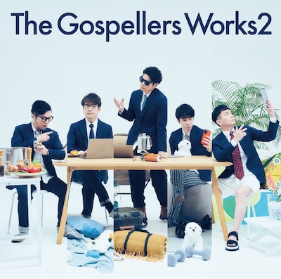 ゴスペラーズ「The Gospellers Works 2」初回限定盤ジャケット