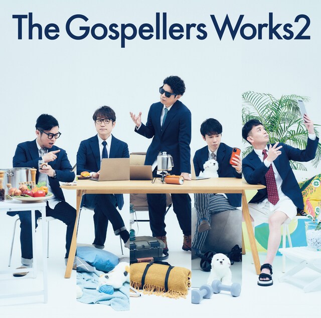 ゴスペラーズ「The Gospellers Works 2」初回限定盤ジャケット