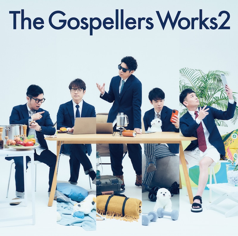 ゴスペラーズ「The Gospellers Works 2」初回限定盤ジャケット