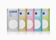 2004年2月20日に発表されたiPod mini。