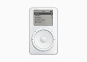 2001年10月23日に発表された初代iPod。