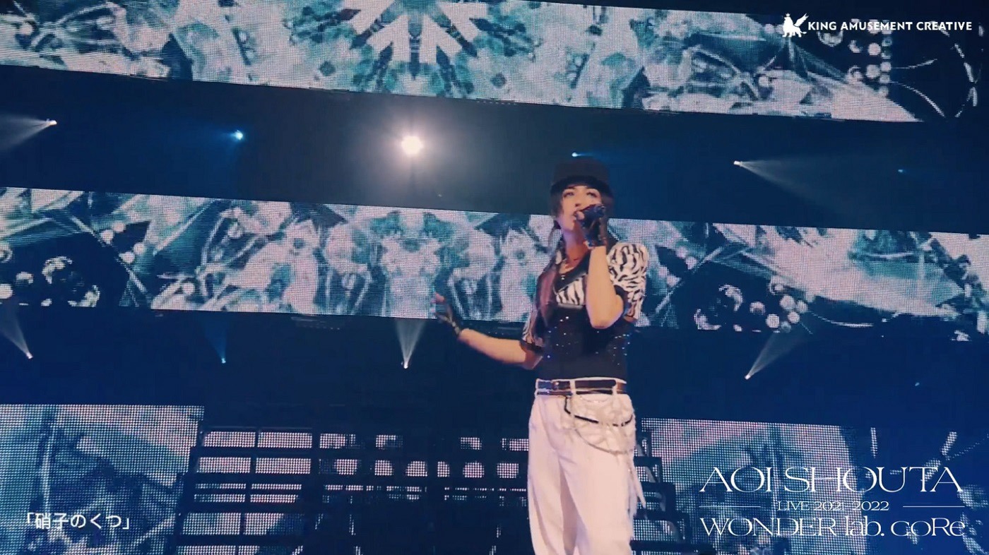 「蒼井翔太『硝子のくつ』（LIVE 2021-2022 WONDER lab. coRe）」より。