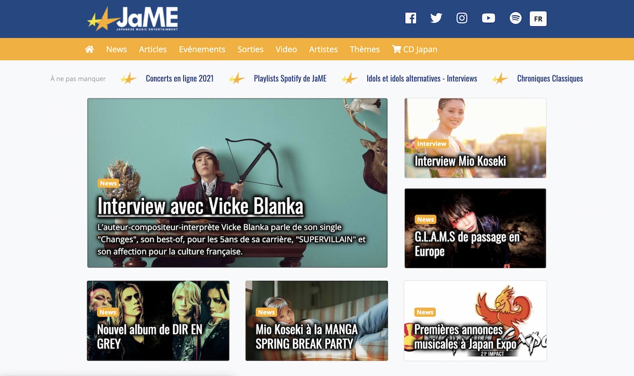 フランス語版「JaME」