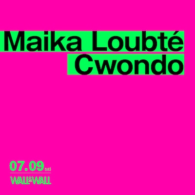 「Maika Loubté x Cwondo」告知ビジュアル