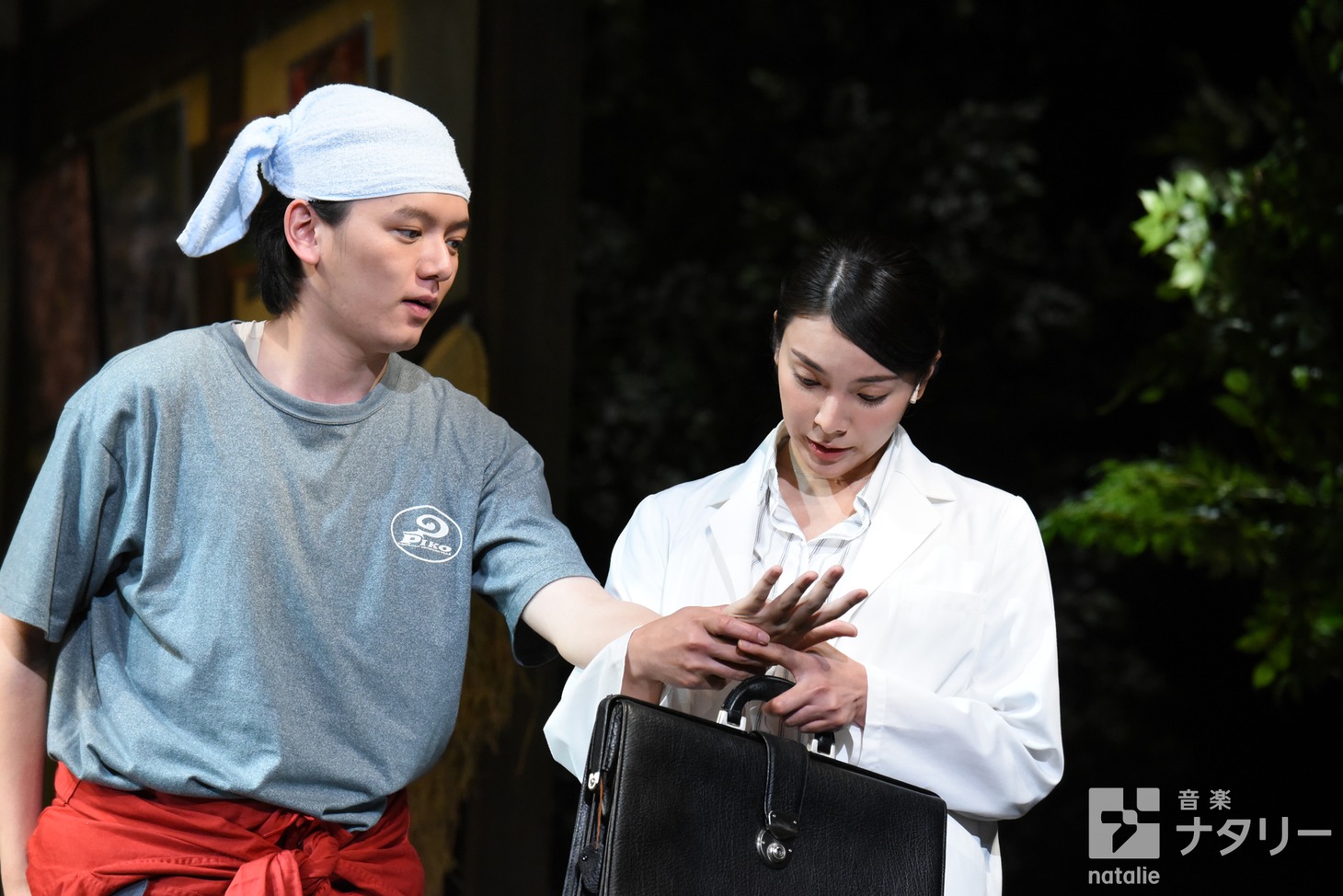 舞台「ようこそ、ミナト先生」公開ゲネプロの様子。