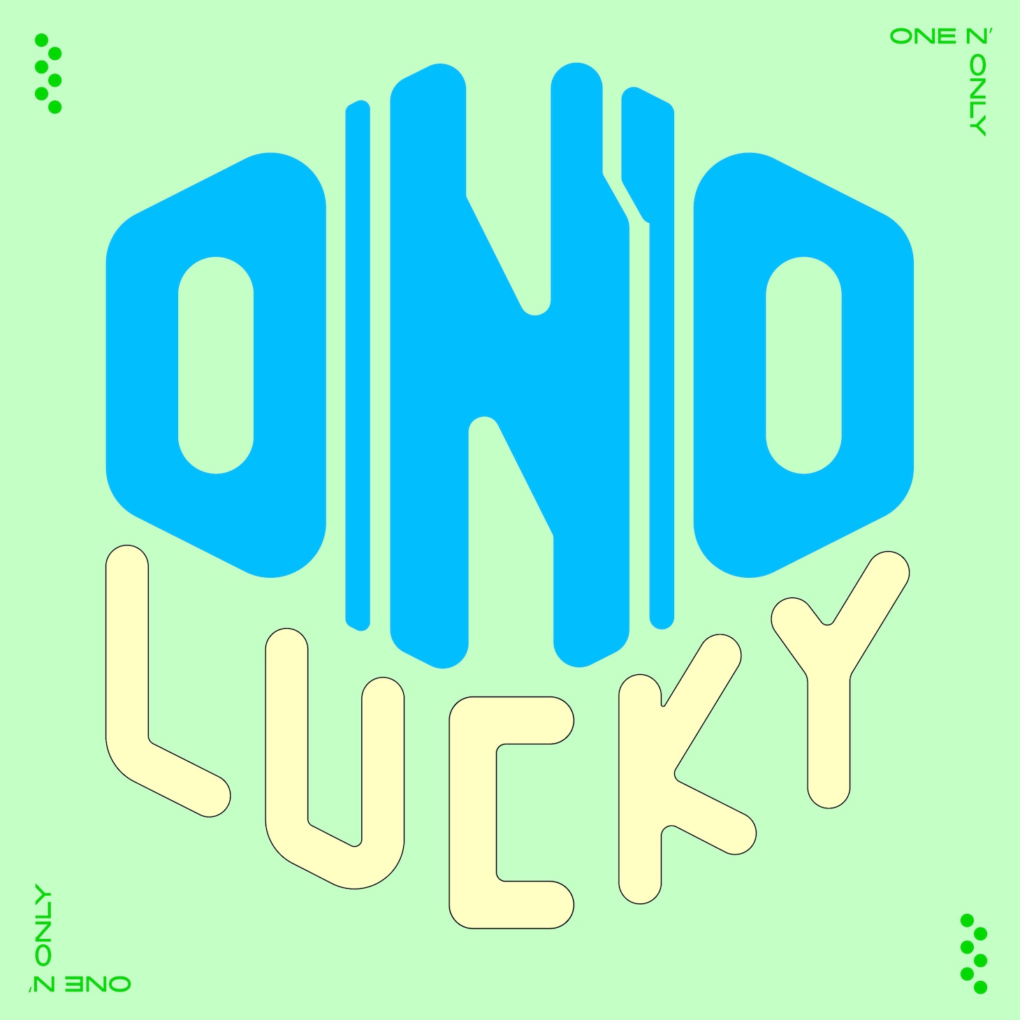 ONE N' ONLY「LUCKY」ジャケット