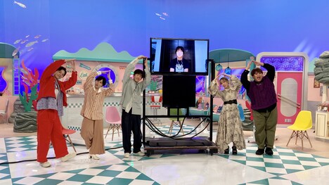 「フライドポテト沼」スタジオの様子。（写真提供：NHK）