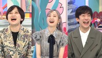左からサーヤ（ラランド）、本田仁美（AKB48）、DJ松永（Creepy Nuts）。（写真提供：NHK）
