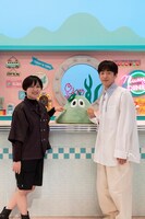 サーヤ（ラランド）とDJ松永（Creepy Nuts）。（写真提供：NHK）