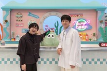 サーヤ（ラランド）とDJ松永（Creepy Nuts）。（写真提供：NHK）