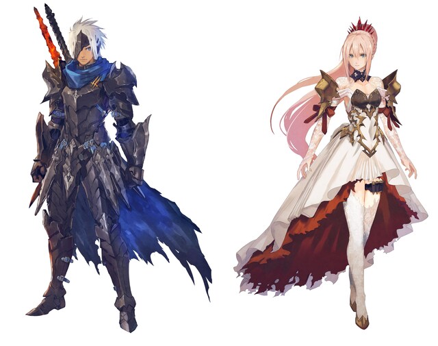 左からアルフェン、シオン。