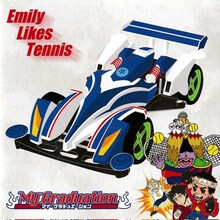 Emily likes tennis「My Graduation」配信ジャケット