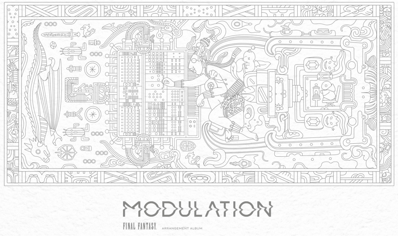 植松伸夫「Modulation - FINAL FANTASY Arrangement Album」告知ビジュアル