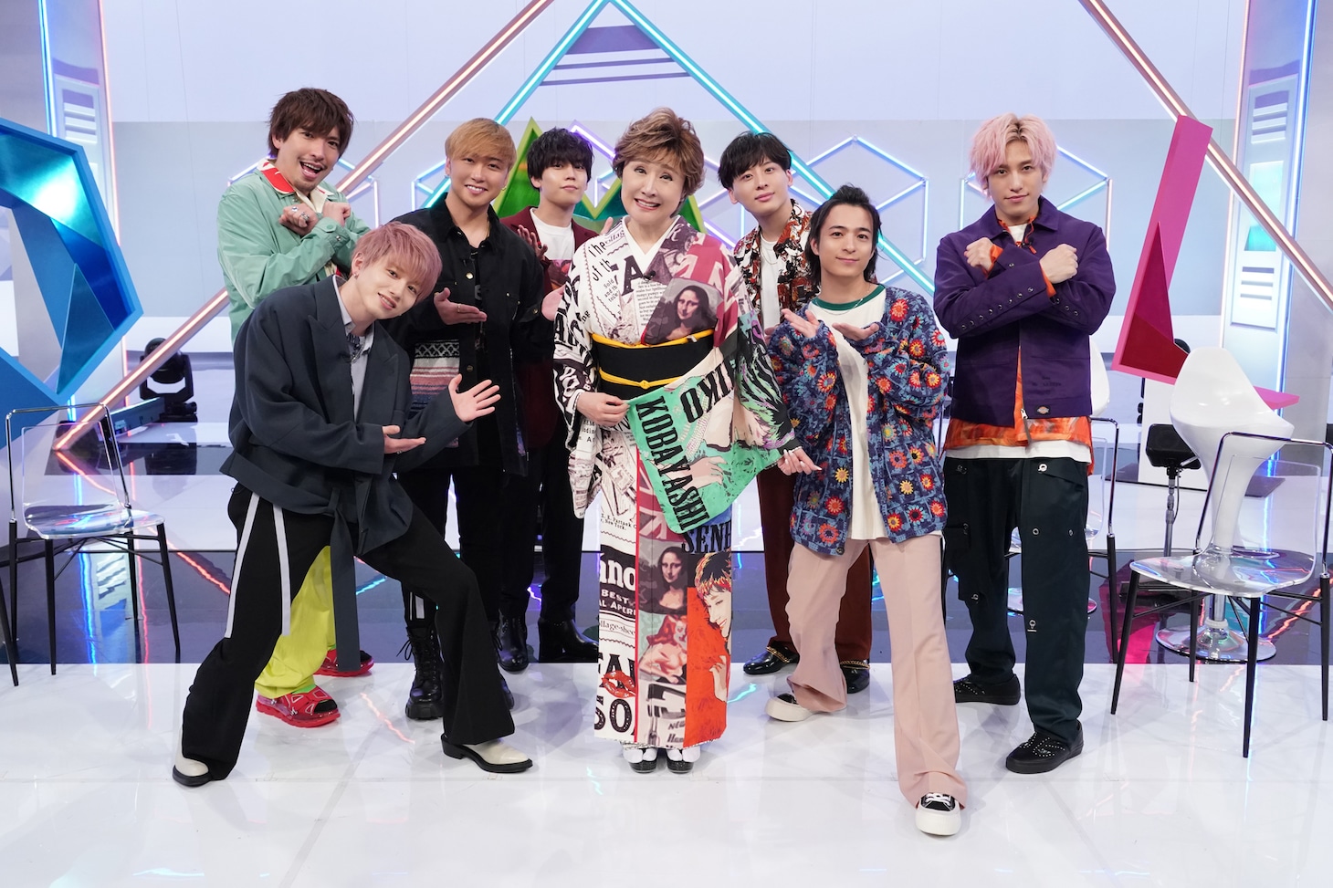 小林幸子、Da-iCE、EXIT。(c)日本テレビ