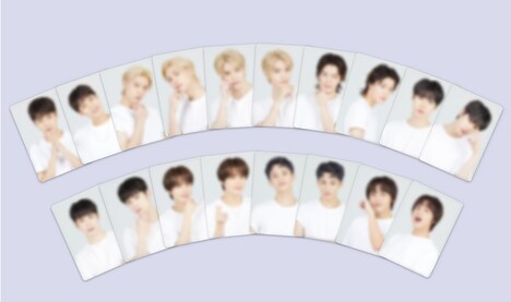 NCT 127×ZOZOTOWN 特典トレーディングカードサンプル