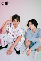 左から武尊、金城碧海（JO1）。