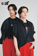 佐藤景瑚と川西拓実(JO1)。