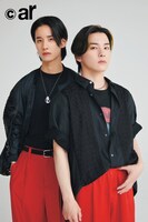 佐藤景瑚と川西拓実（JO1）。