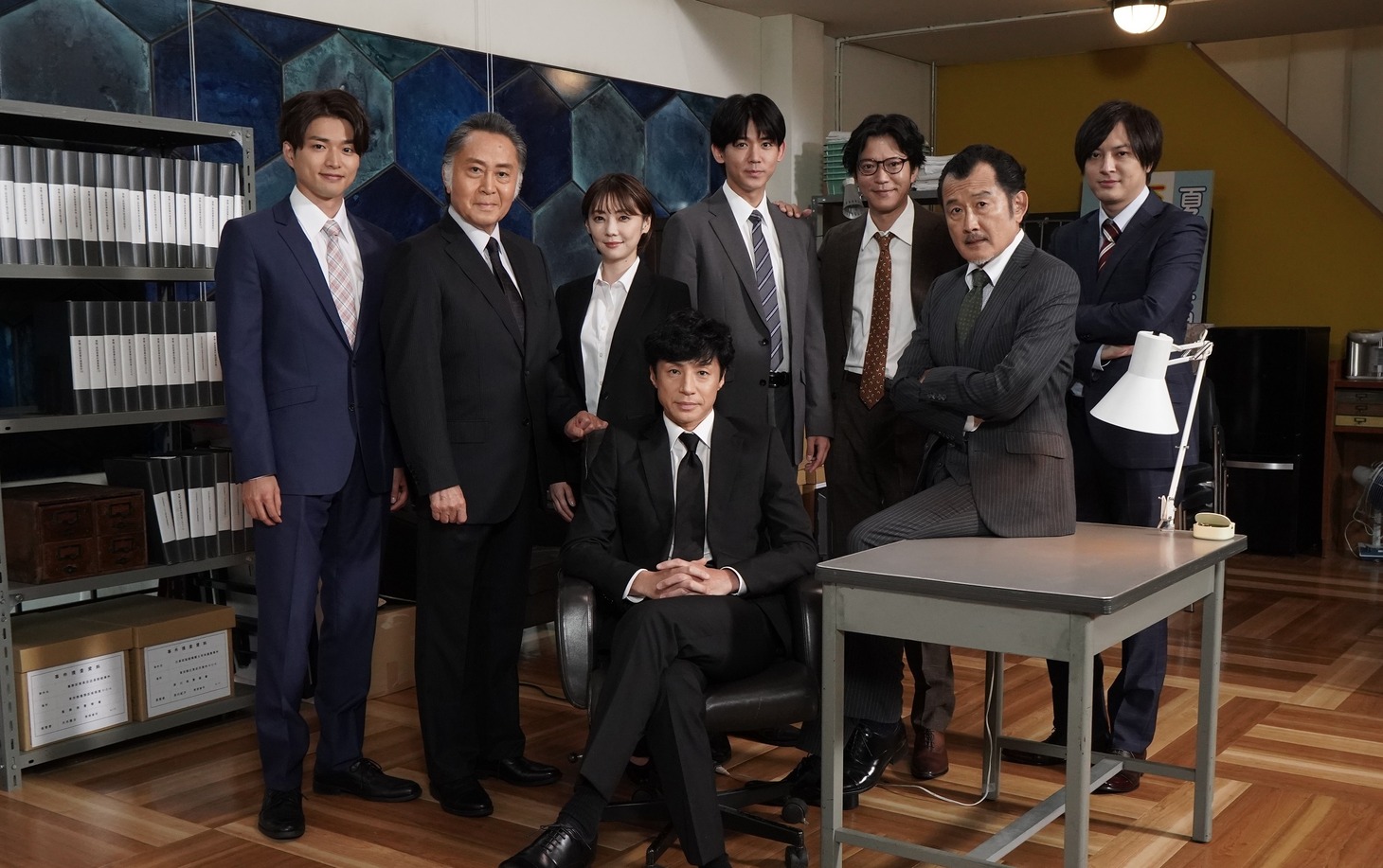 「刑事7人」シーズン8出演者 (c)テレビ朝日