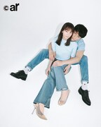 眞栄田郷敦と吉岡里帆。