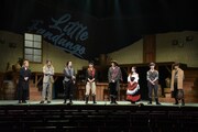 舞台「Little Fandango」初日会見の様子。