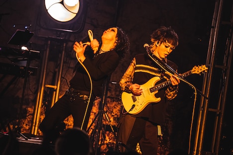 MUCC「新世界完全再現」の様子。（撮影：冨田味我）