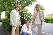 左から伊藤壮吾、古川毅、志村玲於。