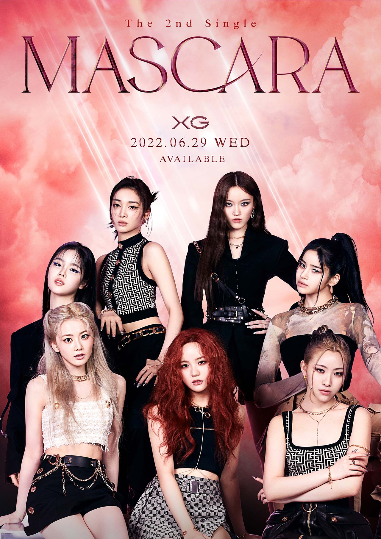 XG「MASCARA」ポスタービジュアル