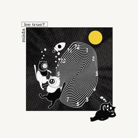 miida「be true?」配信ジャケット