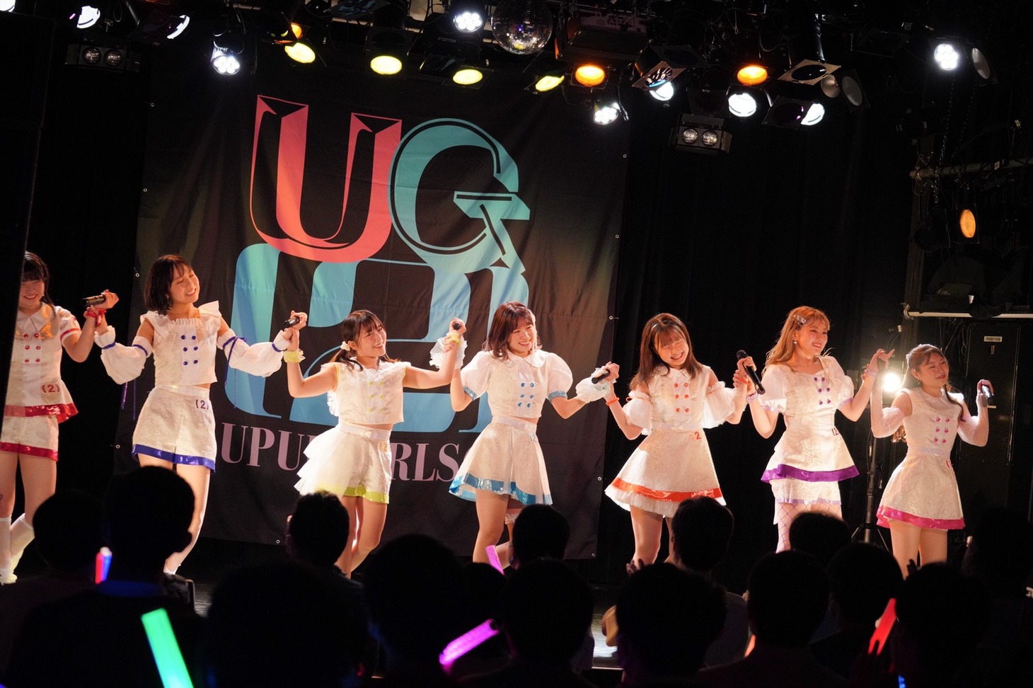 「アップアップガールズ（２） U（２）Zone LINE」の様子。