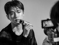 「オールアワーズ リキッド」Web CM撮影の様子。