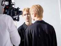 「オールアワーズ リキッド」Web CM撮影の様子。